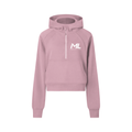 Womens Mental Lab Cropped Half-Zip Hoodie