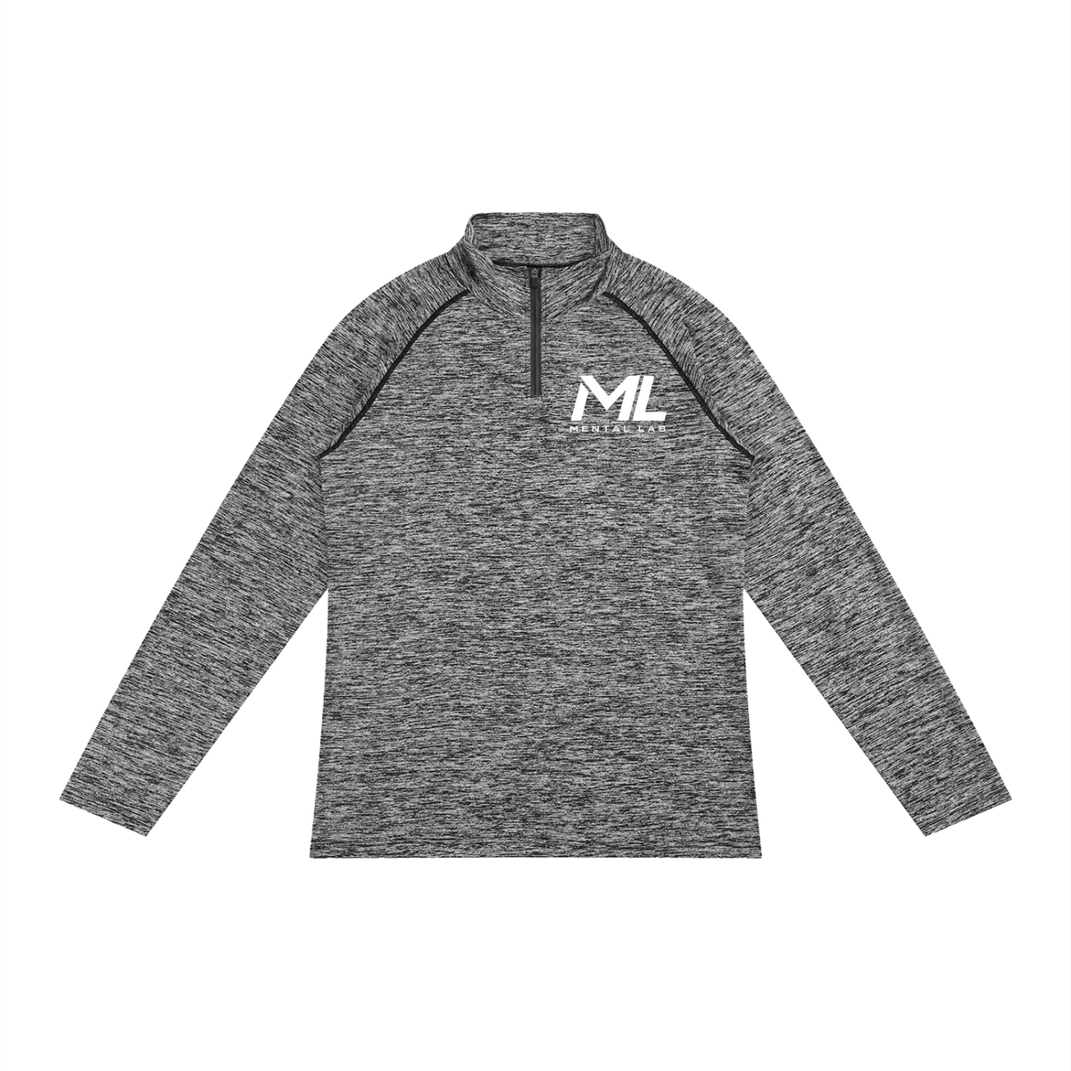 Men's Mental Lab Quarter-Zip Performance Long Sleeve T-Shirt