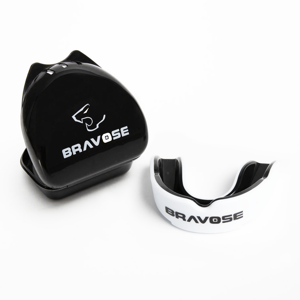 Bravose (Adjustable for all sizes)White Mouth guard