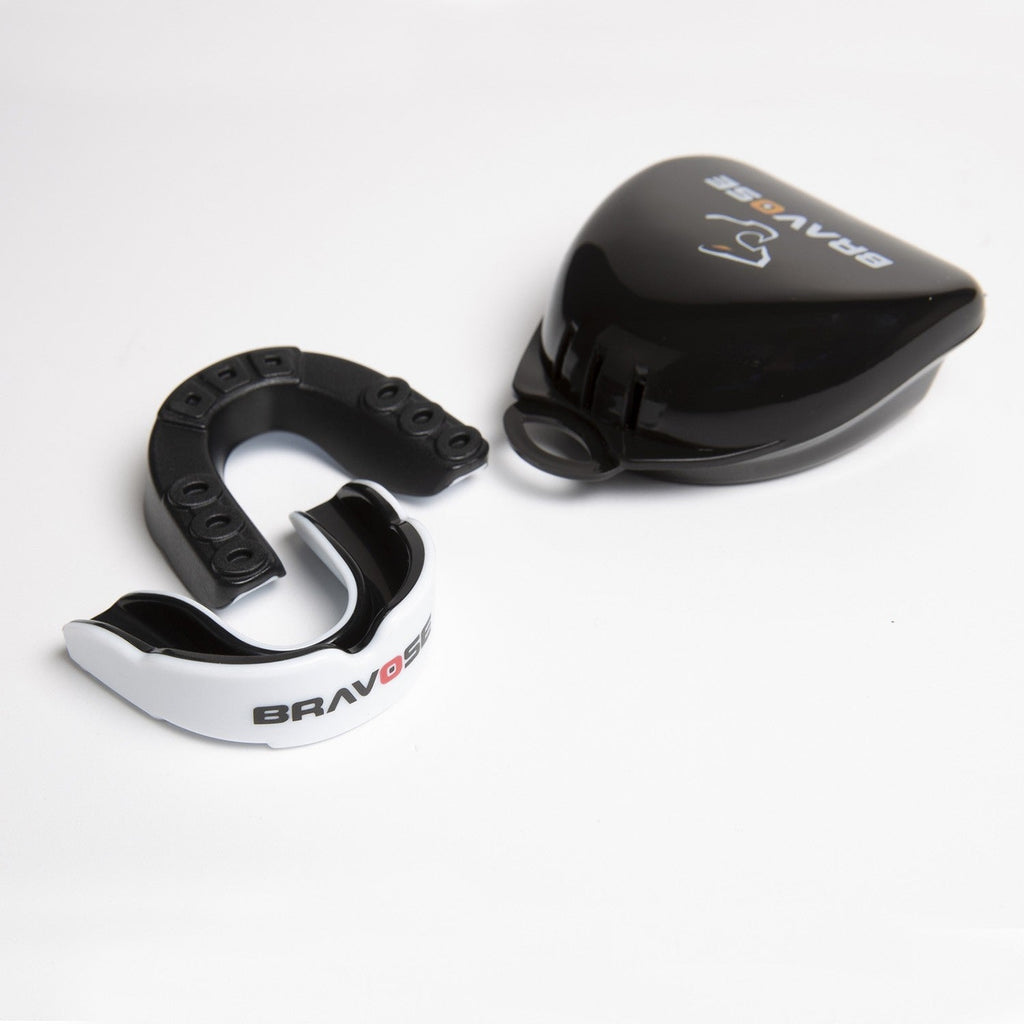 Bravose (Adjustable for all sizes)White Mouth guard