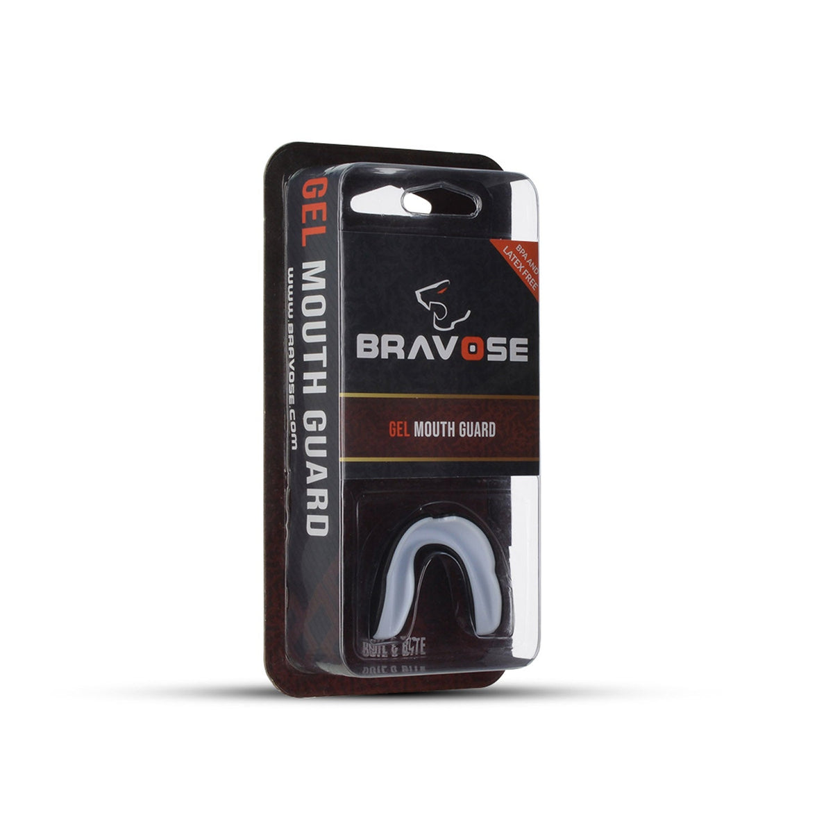 Bravose (Adjustable for all sizes)White Mouth guard