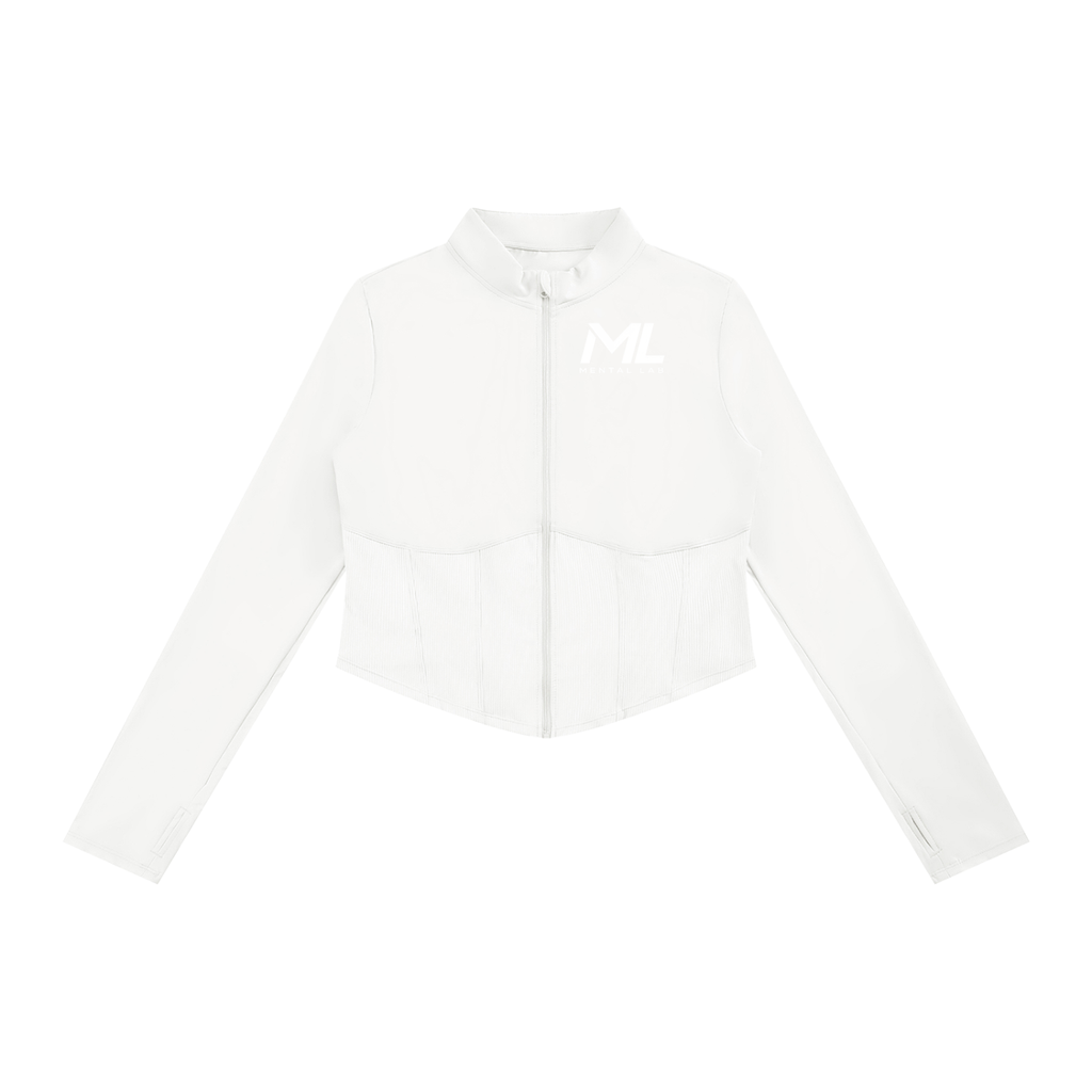 Women's Mental Lab Slim Fit Full-Zip Yoga Jacket