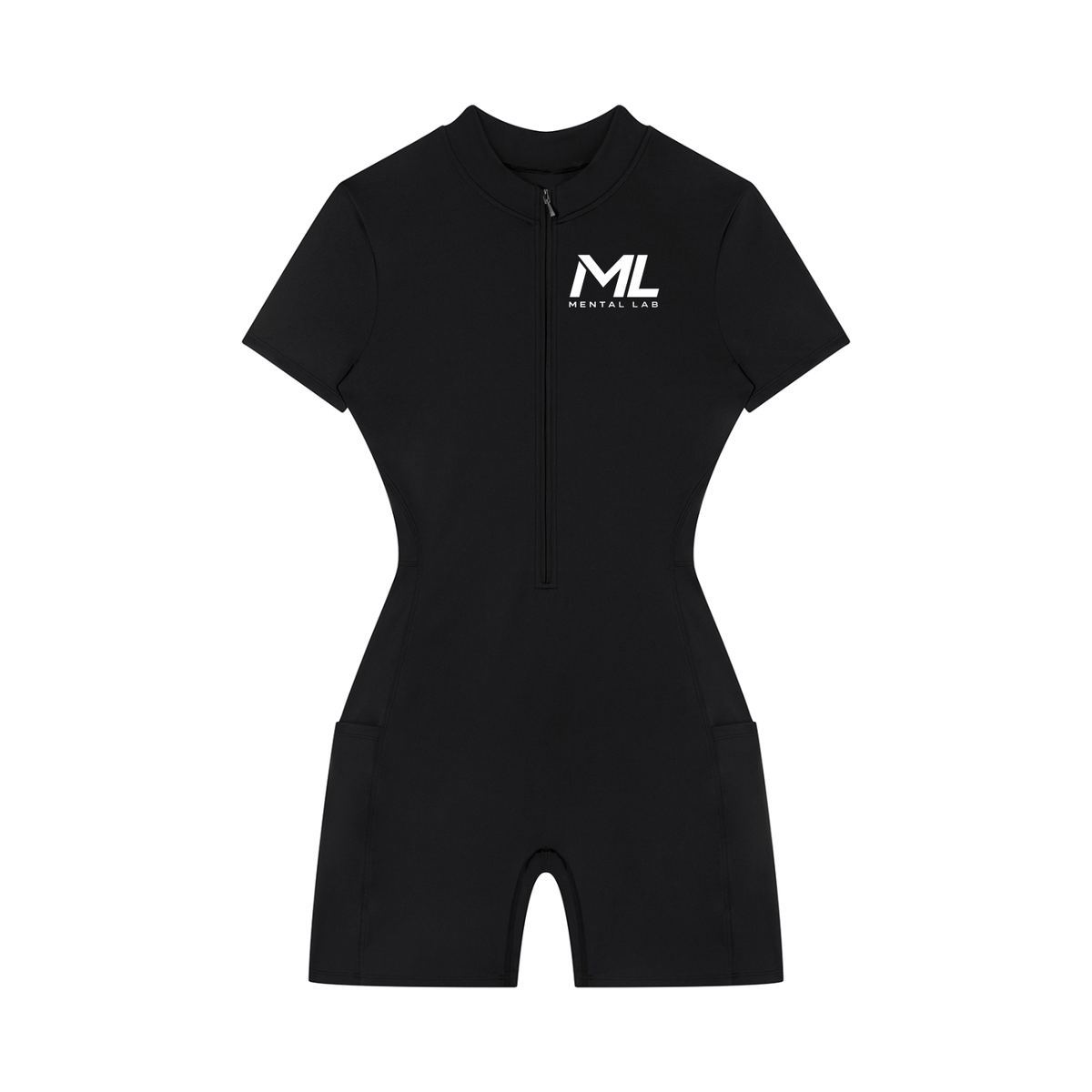 Women's Mental Lab Quarter-Zip Short Sleeve Romper