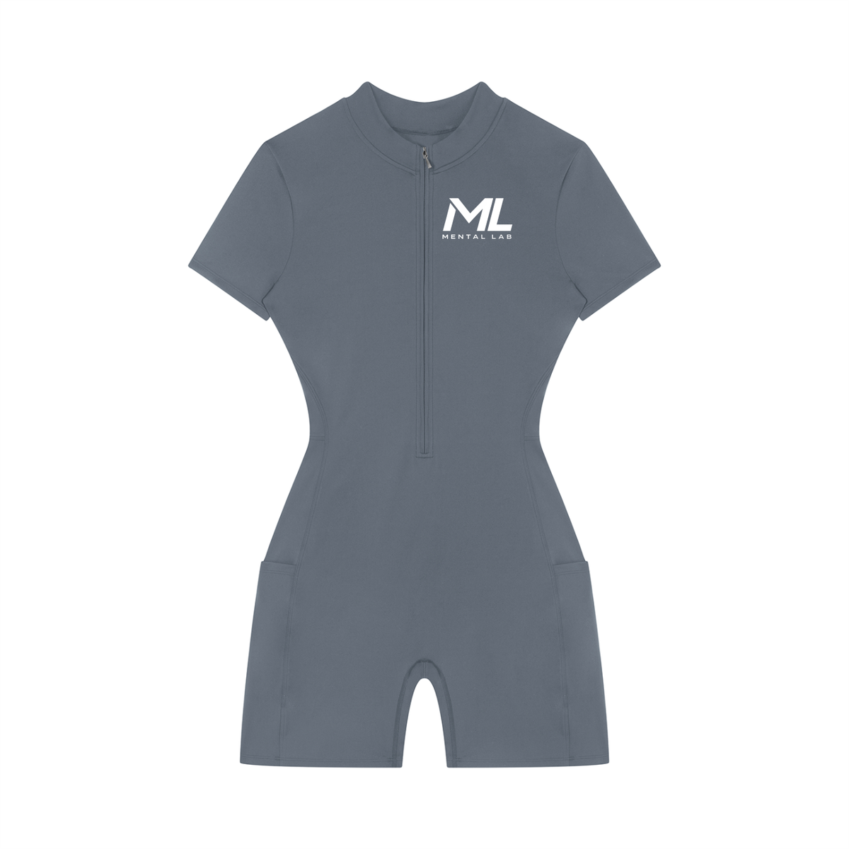 Women's Mental Lab Quarter-Zip Short Sleeve Romper
