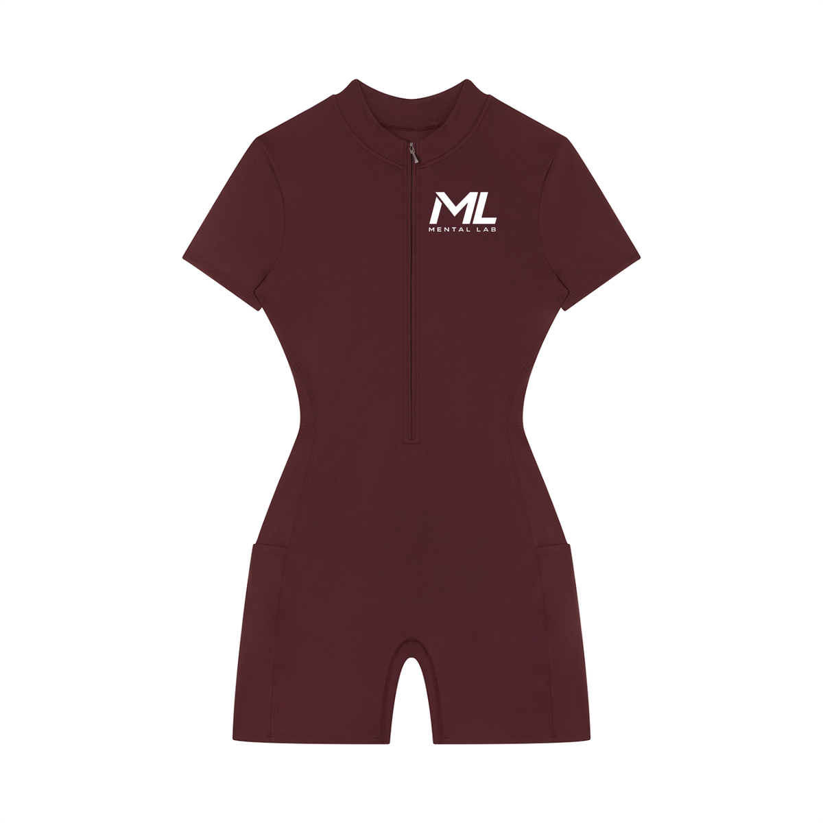 Women's Mental Lab Quarter-Zip Short Sleeve Romper