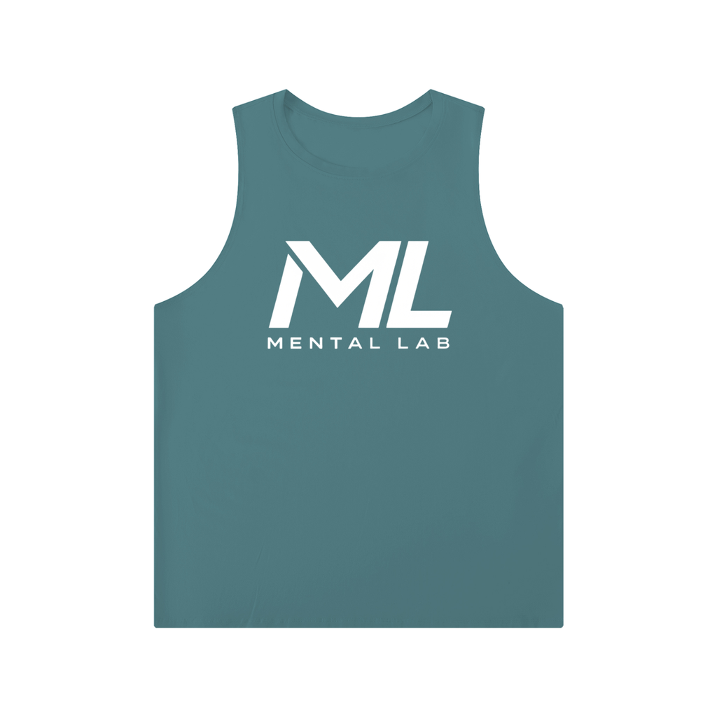 Mental Lab Men's soft&stretchy Crewneck Gym Vest